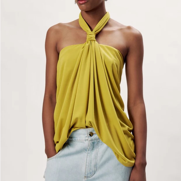 Nwt Ronny Kobo Ero Top - Chartruse